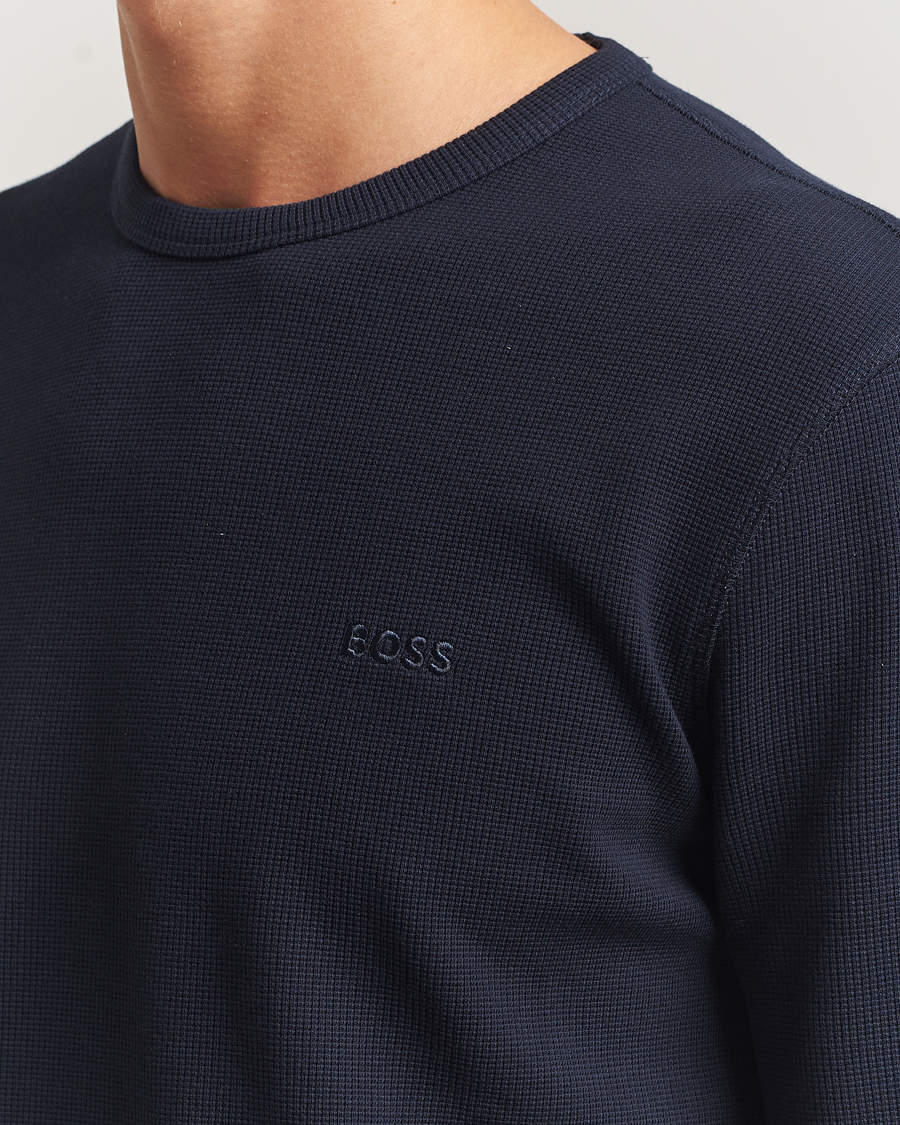 Herre | Gensere | BOSS ORANGE | Tempesto Sweater Dark Blue