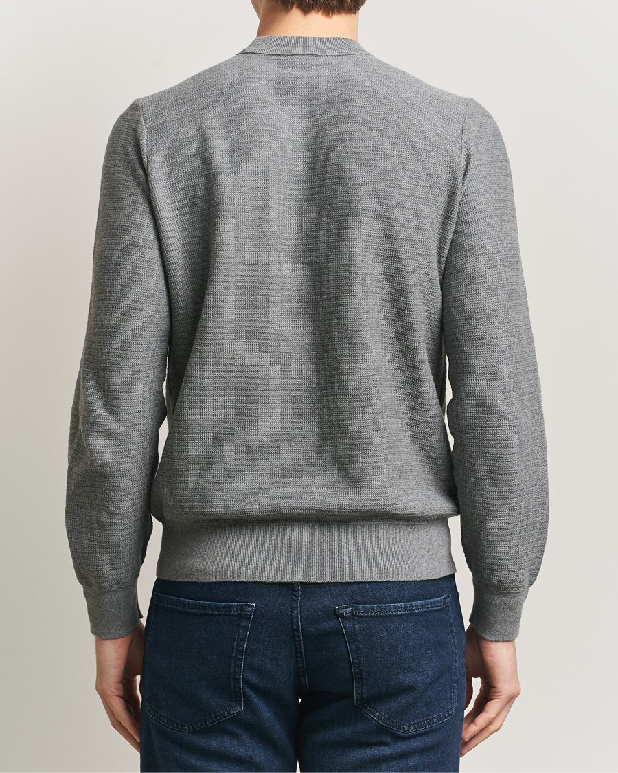 Herre | Gensere | BOSS ORANGE | Anion Knitted Sweater Silver