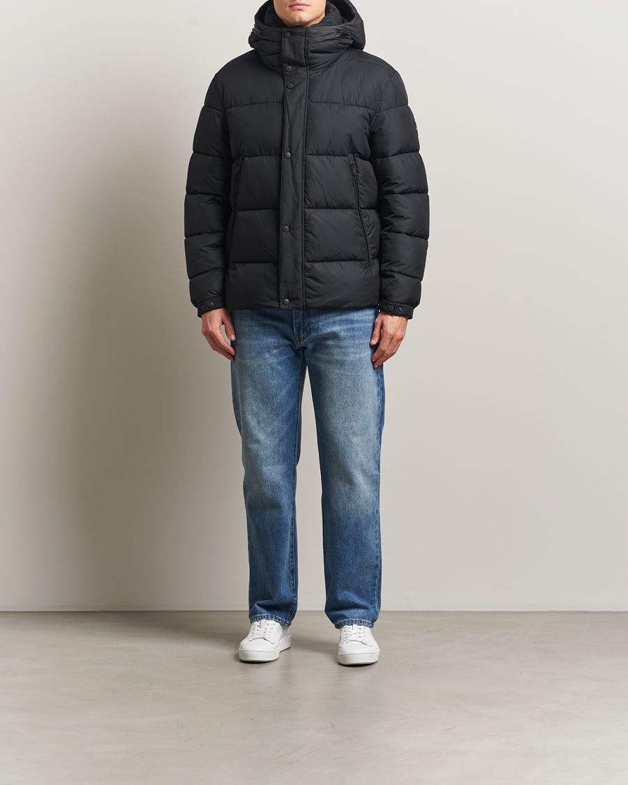 Herre | Jakker | BOSS ORANGE | Omaris Down Hooded Jacket Black