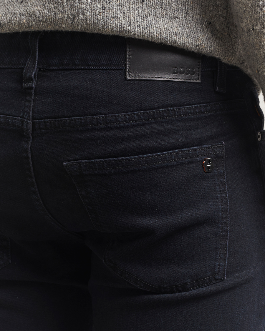 Herre | Bukser | BOSS ORANGE | Delaware Slim Fit Jeans Dark Blue