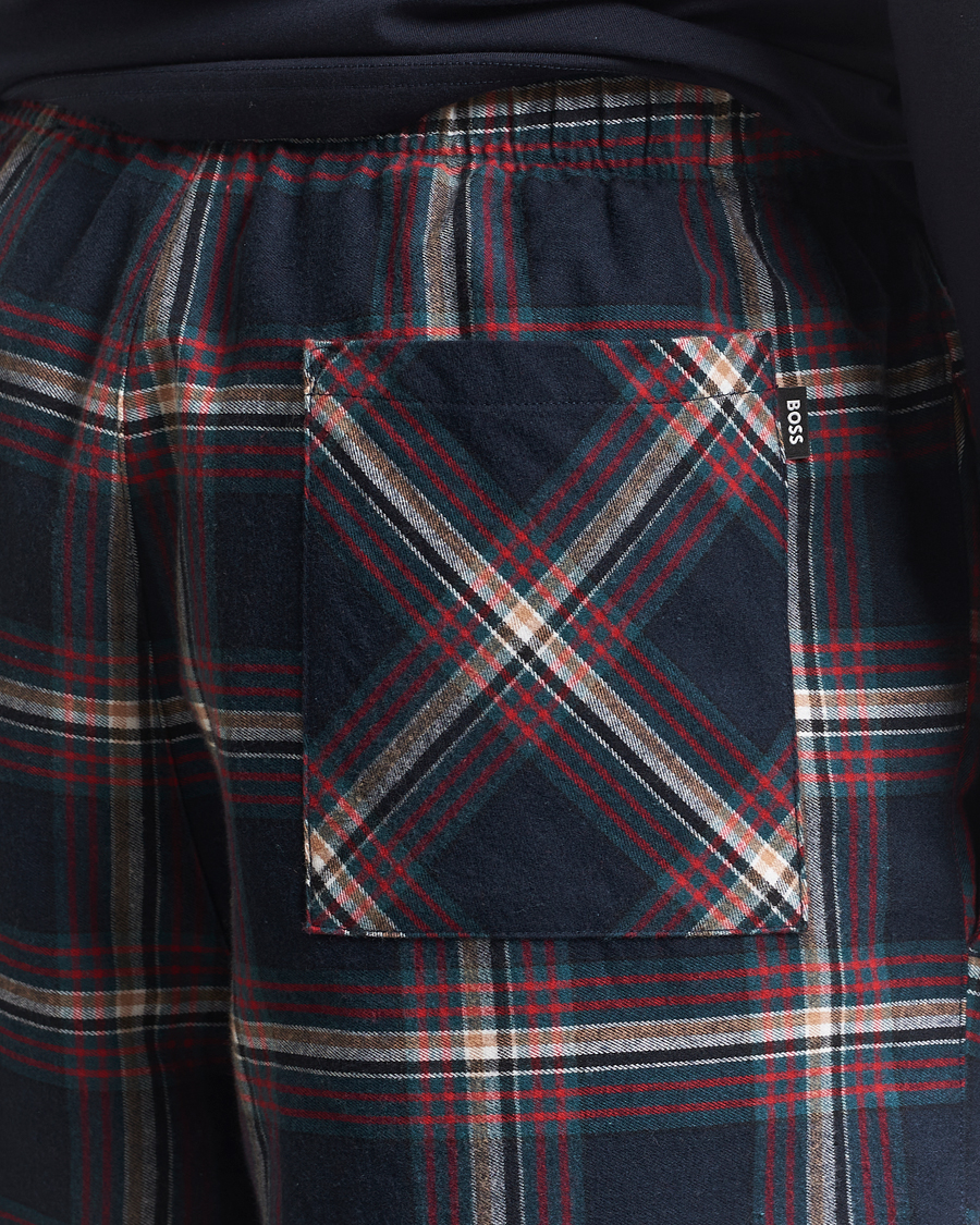 Herre | Pyjamaser og badekåper | BOSS BLACK | Long Sleeve Pyjama Set Open Blue