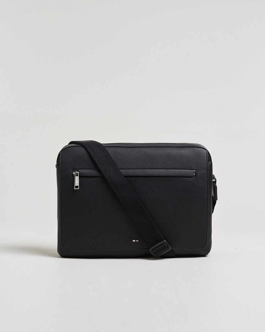 Herre | Vesker | BOSS BLACK | Ray Flap Messenger Bag Black