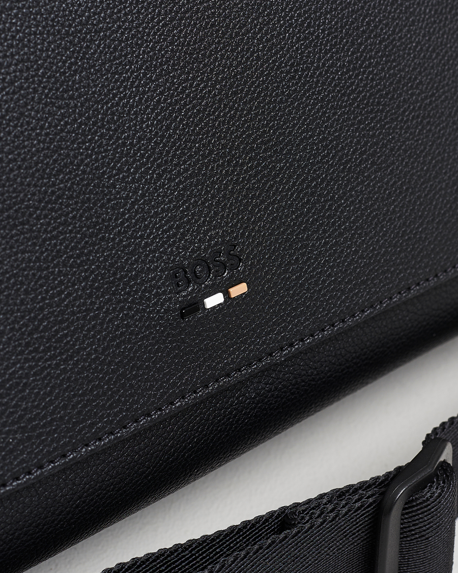Herre | Vesker | BOSS BLACK | Ray Flap Messenger Bag Black