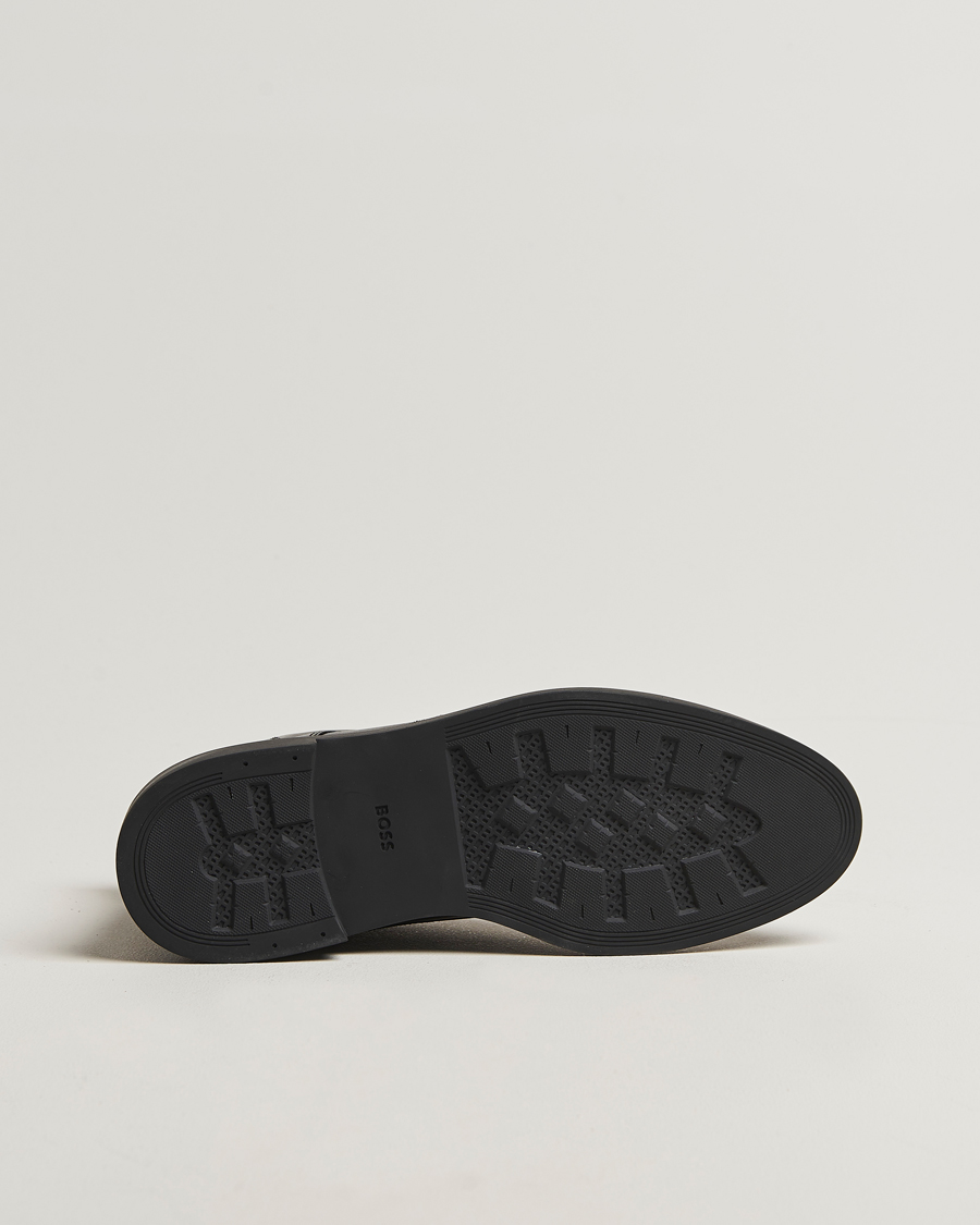 Herre | Støvler | BOSS BLACK | Calev Leather Brogue Boot Black
