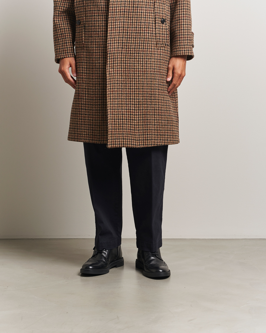 Herre | Støvler | BOSS BLACK | Calev Leather Brogue Boot Black