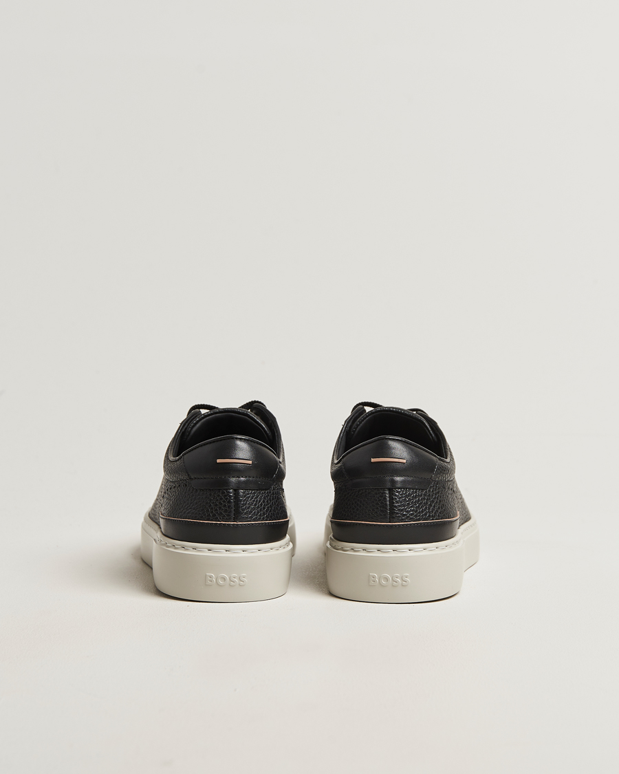 Herre | Sneakers | BOSS CAMEL | Gary Leather Sneaker Black