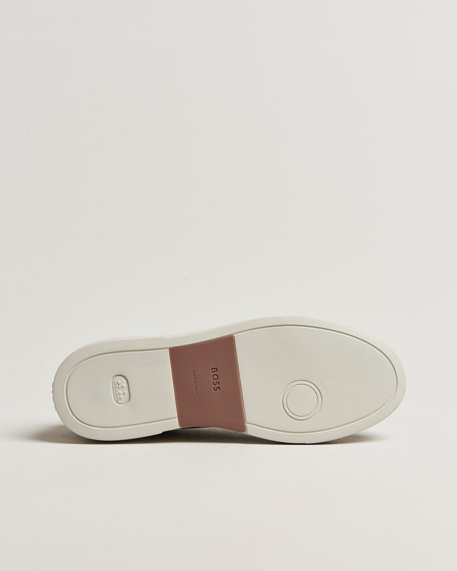 Herre | Sneakers | BOSS CAMEL | Gary Nubuck Sneaker Dark Brown