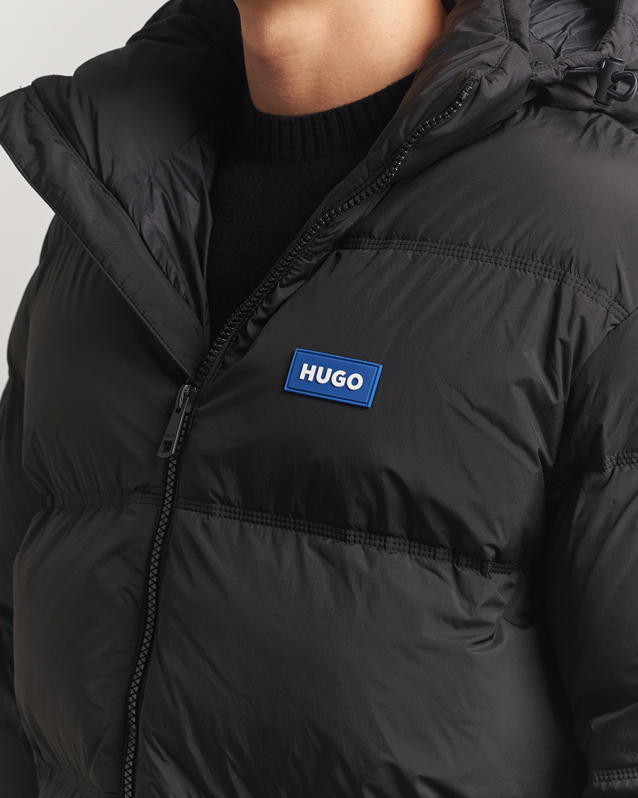 Herre | Jakker | HUGO | Bodi Hooded Puffer Parka Black