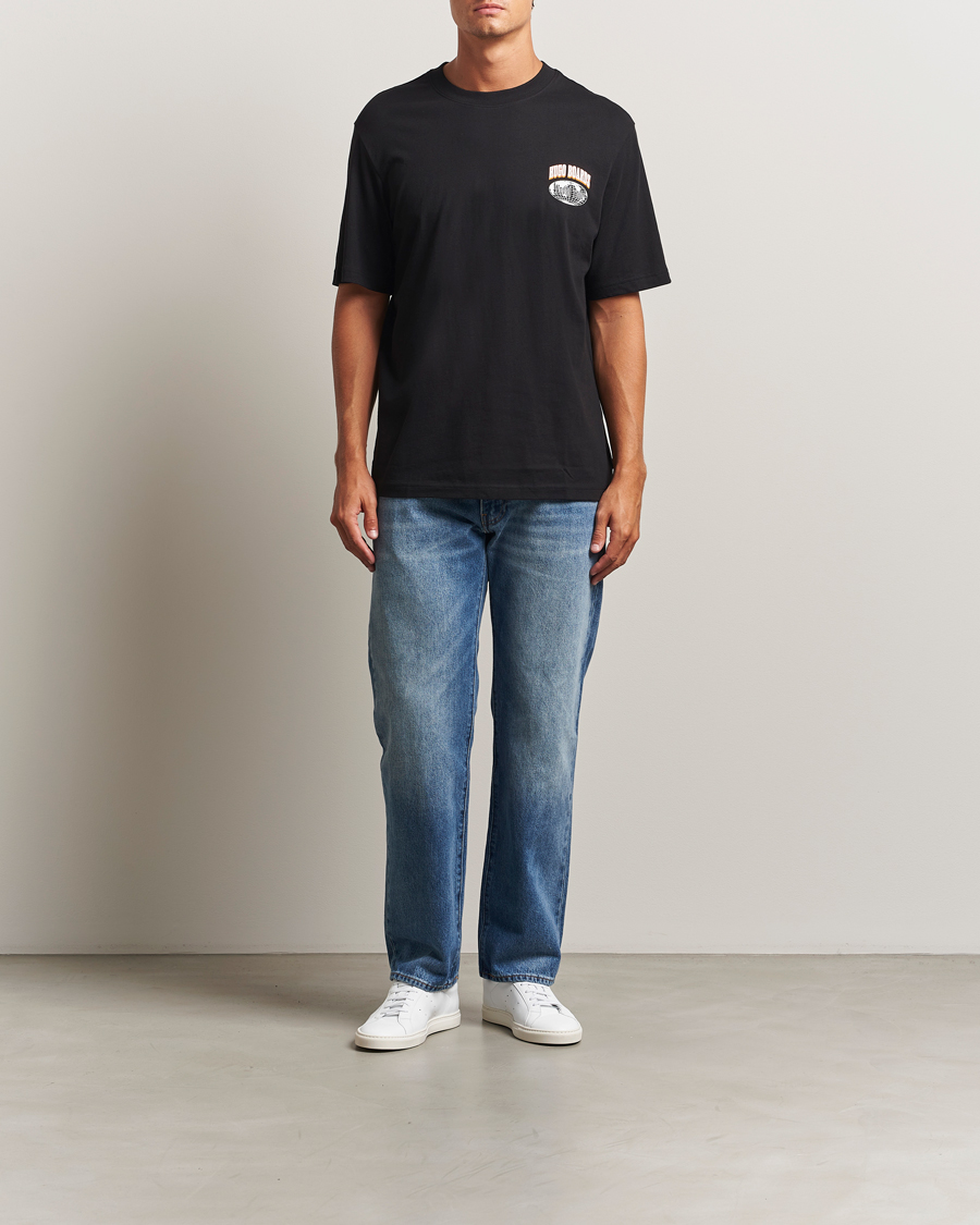 Herre | T-Shirts | HUGO | Nartupix Logo T-Shirt Black