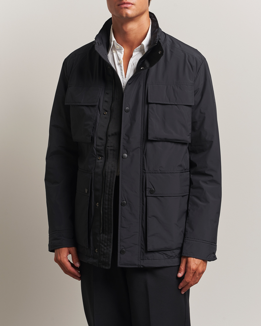 Herre | Jakker | J.Lindeberg | Aiden 2L Padded Field Jacket Black