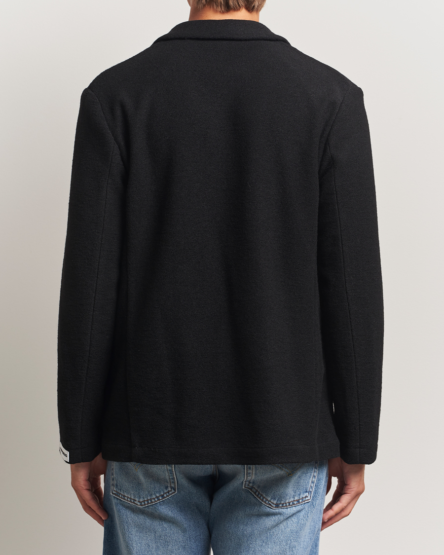Herre | Dressjakker | J.Lindeberg | Calvon Wool Knitted Blazer Black