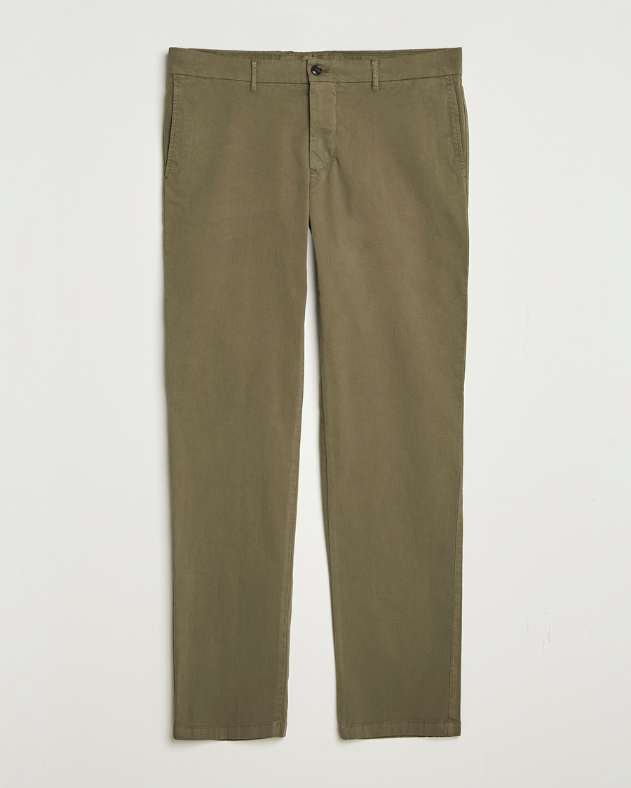 Herre | Bukser | J.Lindeberg | Ched Cotton Stretch Chinos Forest Green
