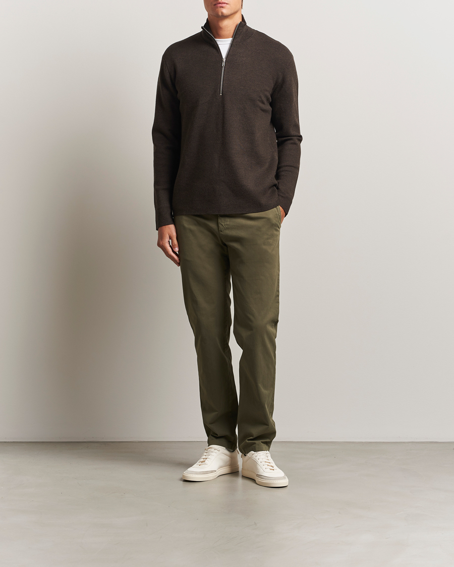 Herre | Bukser | J.Lindeberg | Ched Cotton Stretch Chinos Forest Green