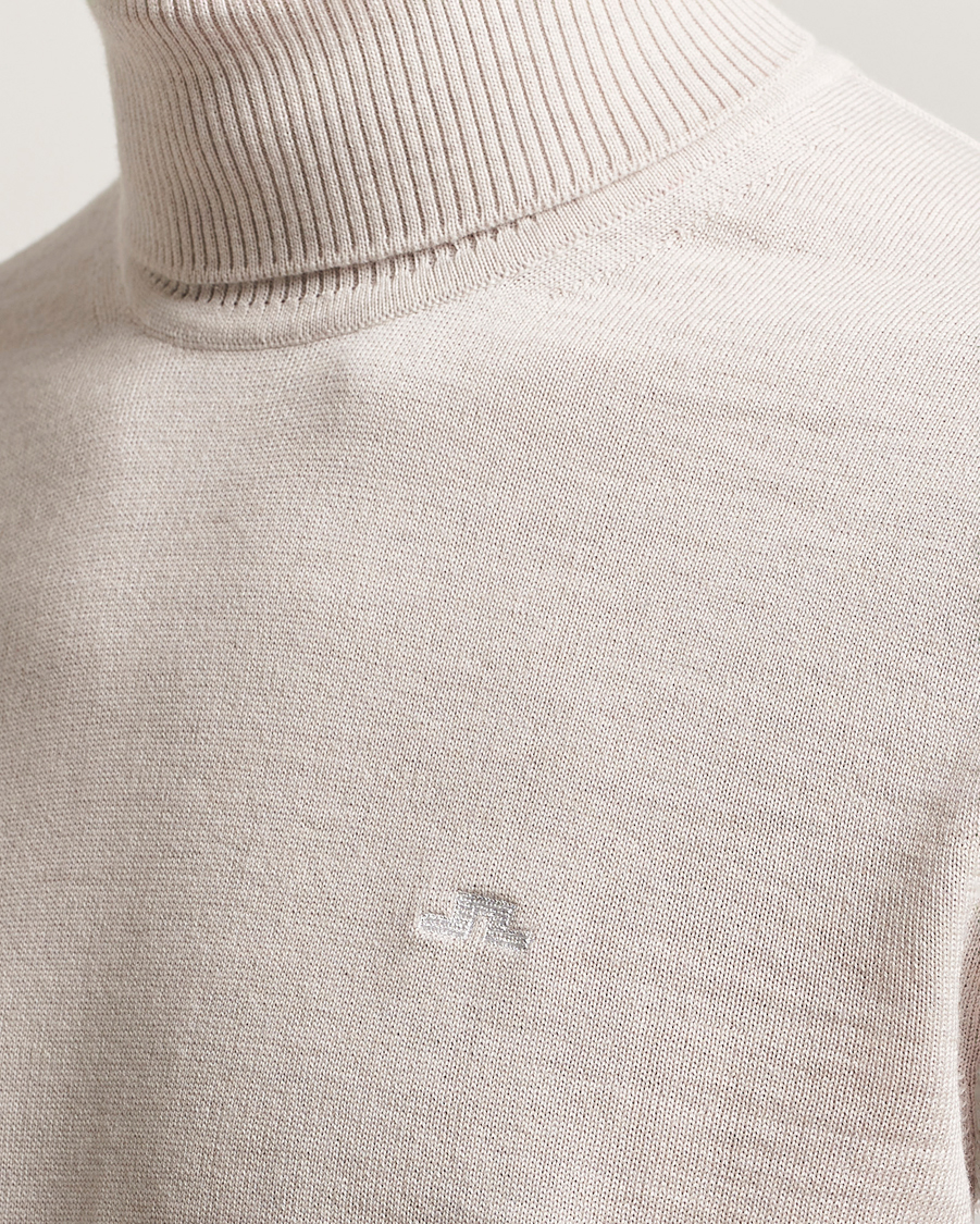 Herre | Gensere | J.Lindeberg | Kaden Merino Turtleneck Moonbeam Melange