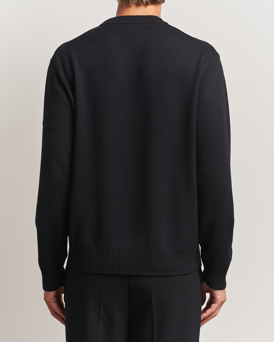 Herre | Gensere | J.Lindeberg | Kino Merino Crew Neck Black