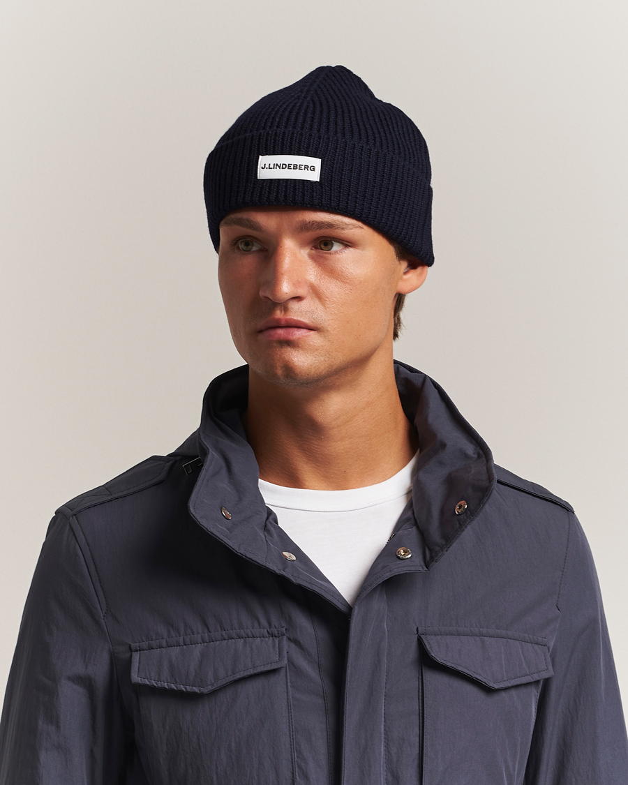 Herre | Luer | J.Lindeberg | Juan Merino Beanie Navy