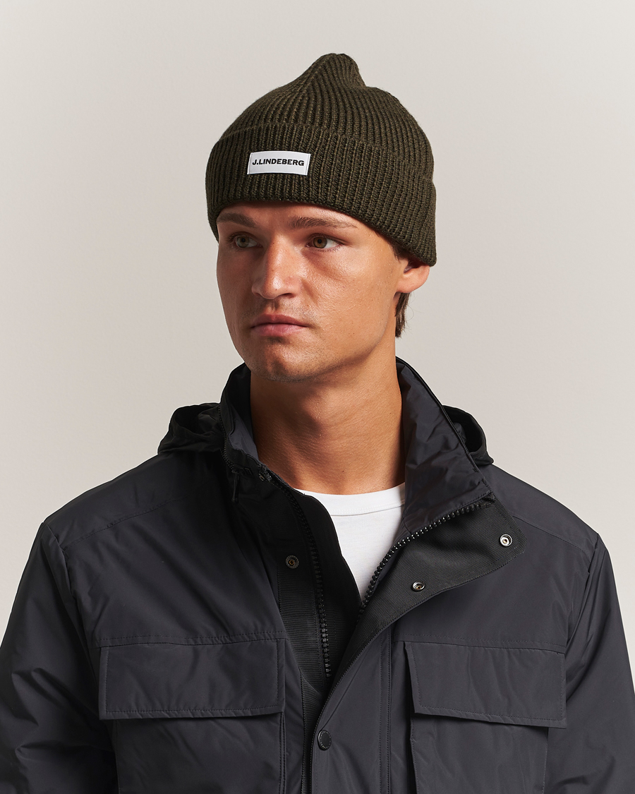 Herre | Luer | J.Lindeberg | Juan Merino Beanie Forest Green