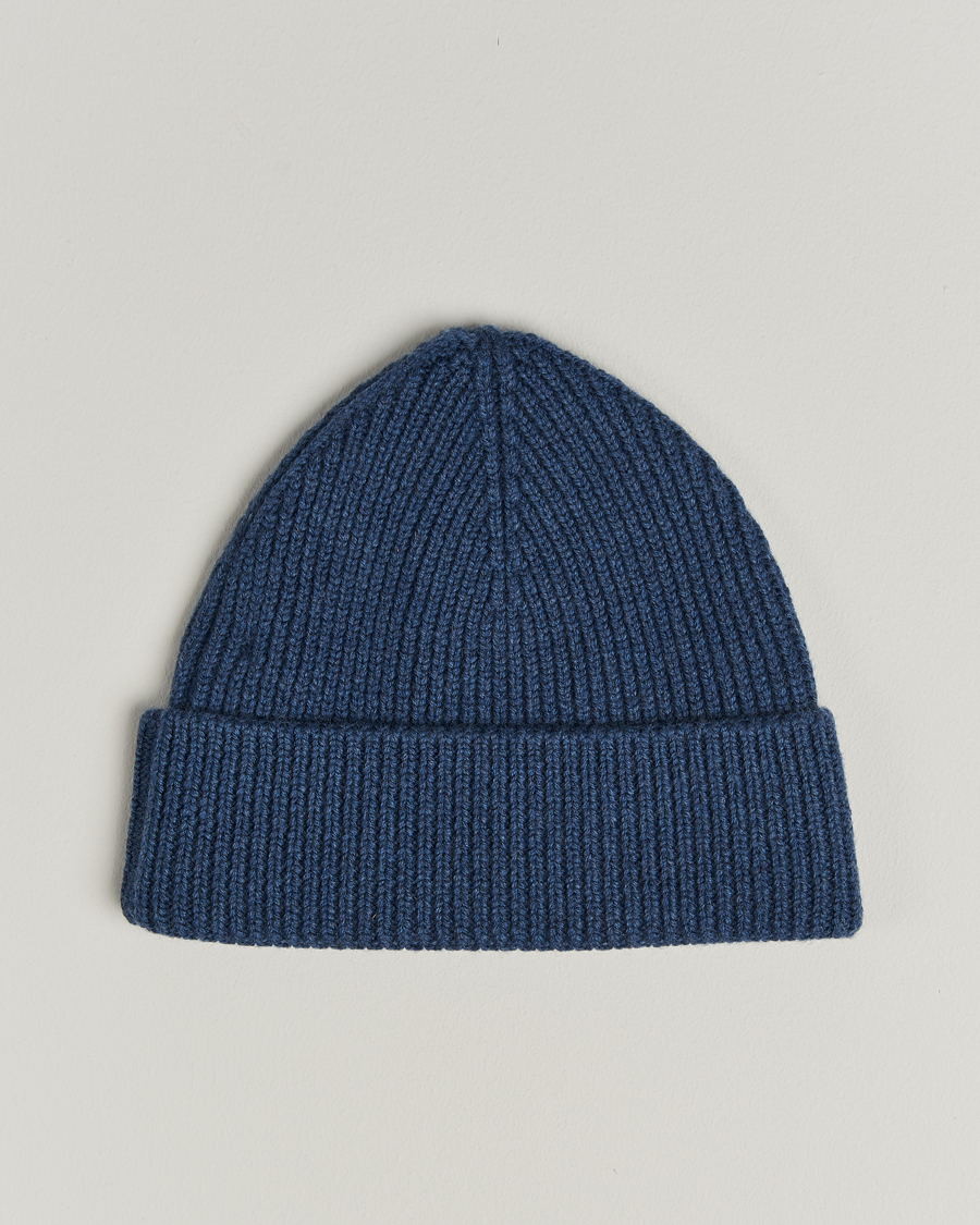 Herre | Luer | J.Lindeberg | Juan Merino Beanie Vintage Indigo