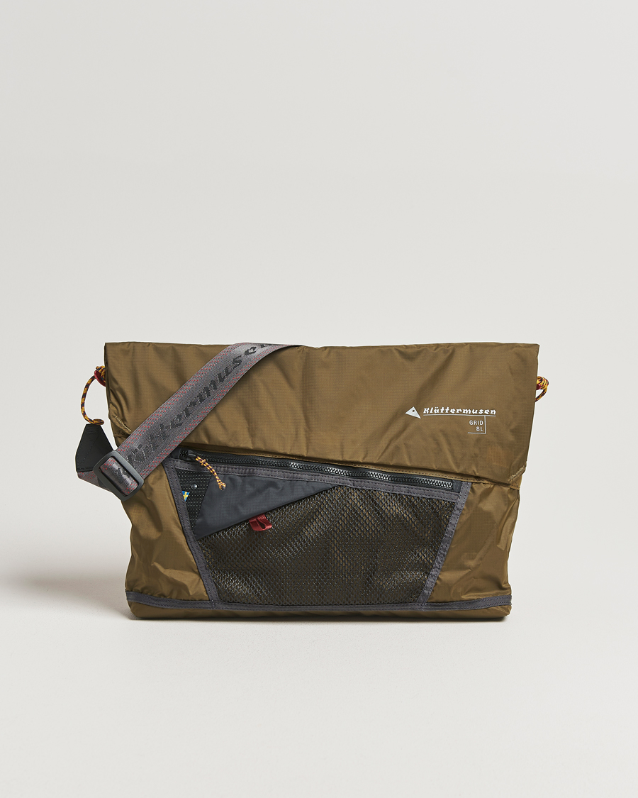 Herre | Vesker | Klättermusen | Grid Messenger Bag Olive