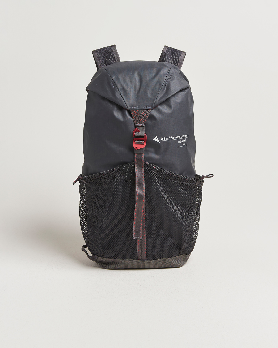 Herre | Vesker | Klättermusen | Fjörm Backpack 18L Raven