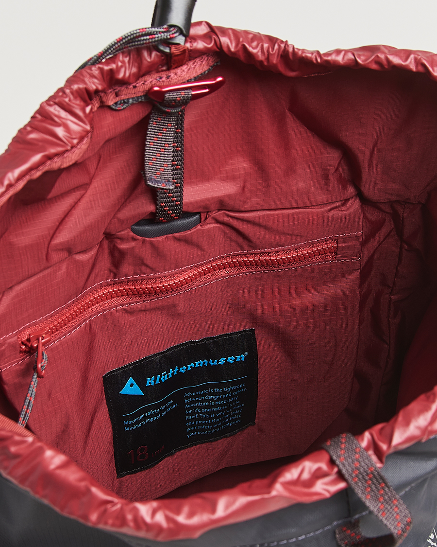 Herre | Vesker | Klättermusen | Fjörm Backpack 18L Raven