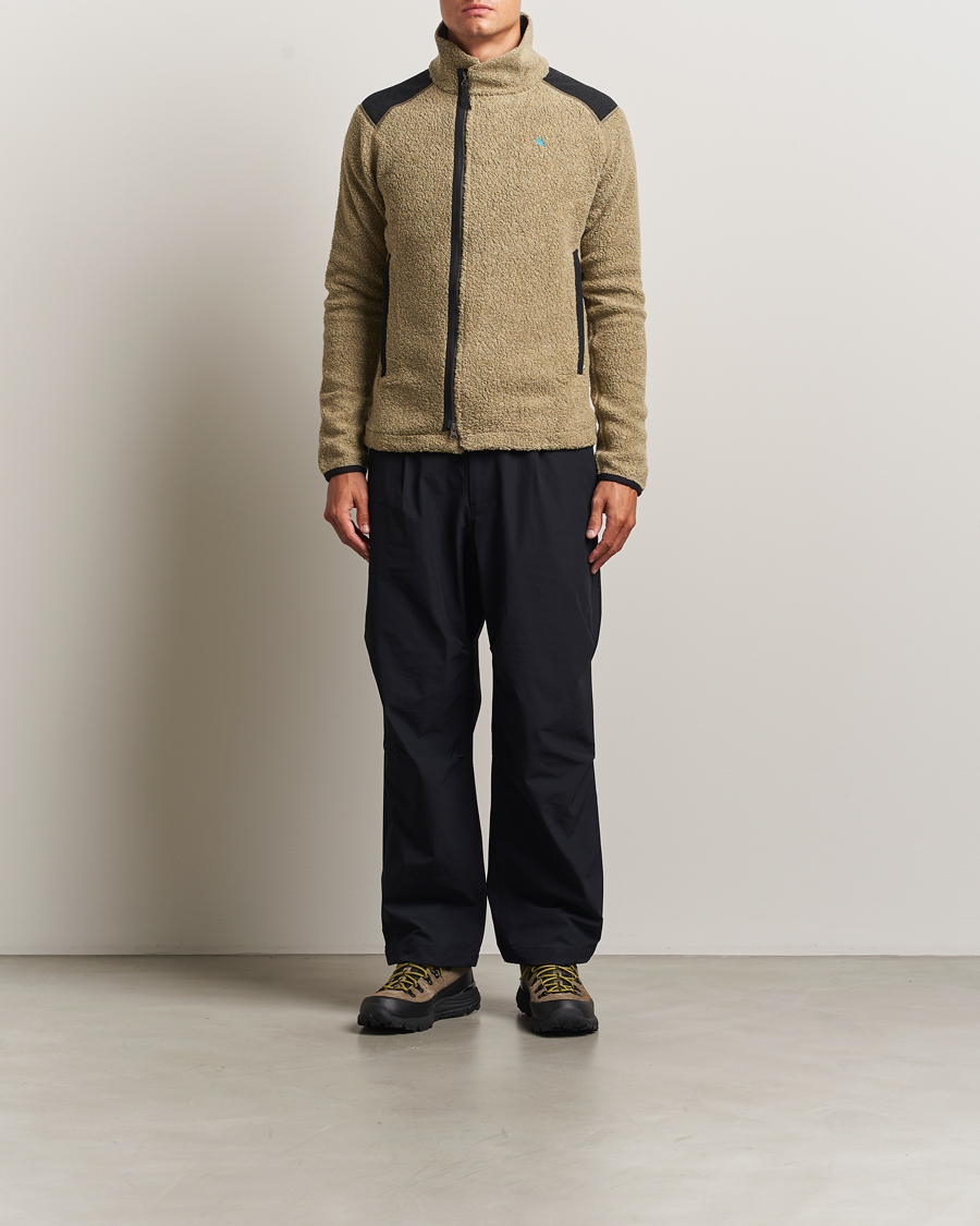 Herre | Gensere | Klättermusen | Skoll Wool Fleece Jacket Silver Green