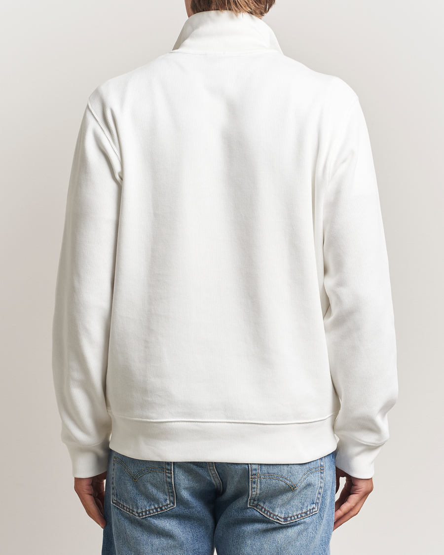 Herre | Gensere | Lacoste | Rib Interlock Half Zip Flour