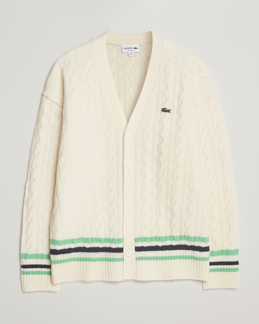 Herre | Gensere | Lacoste | Fuzzy Wool Tennis Cardigan Lapland
