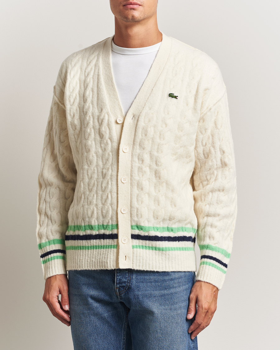 Herre | Gensere | Lacoste | Fuzzy Wool Tennis Cardigan Lapland