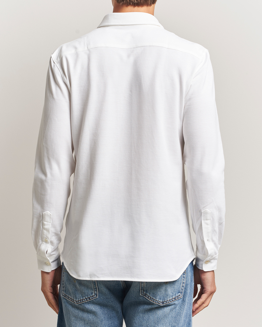 Herre | Skjorter | Lacoste | Slim Fit Cotton Piqué Shirt White