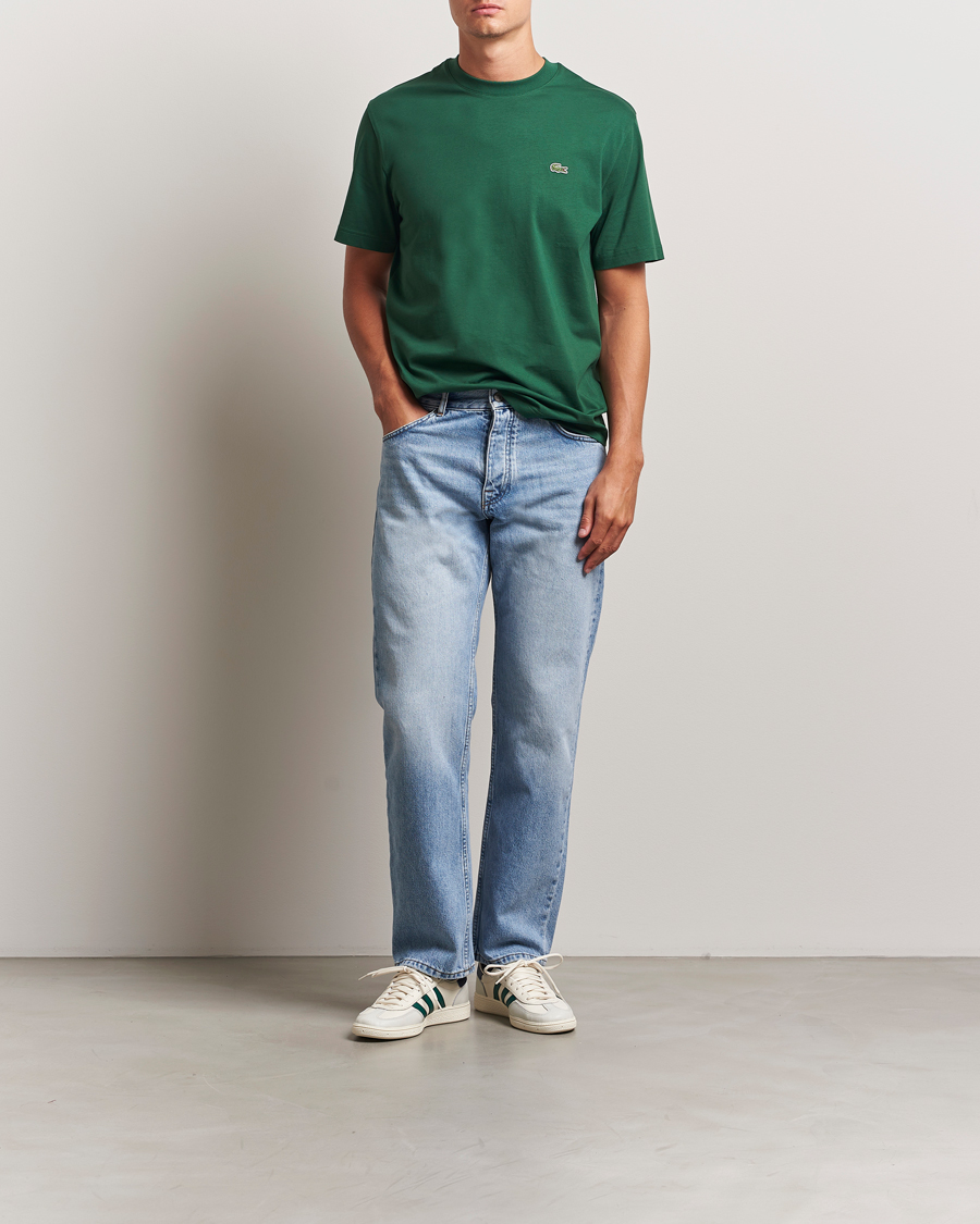 Herre | T-Shirts | Lacoste | Crew Neck T-Shirt Green
