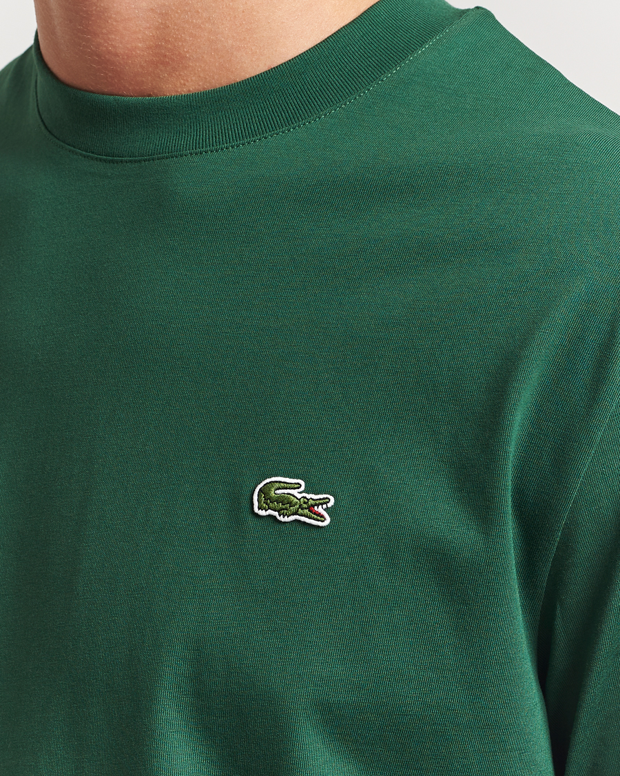 Herre | T-Shirts | Lacoste | Crew Neck T-Shirt Green