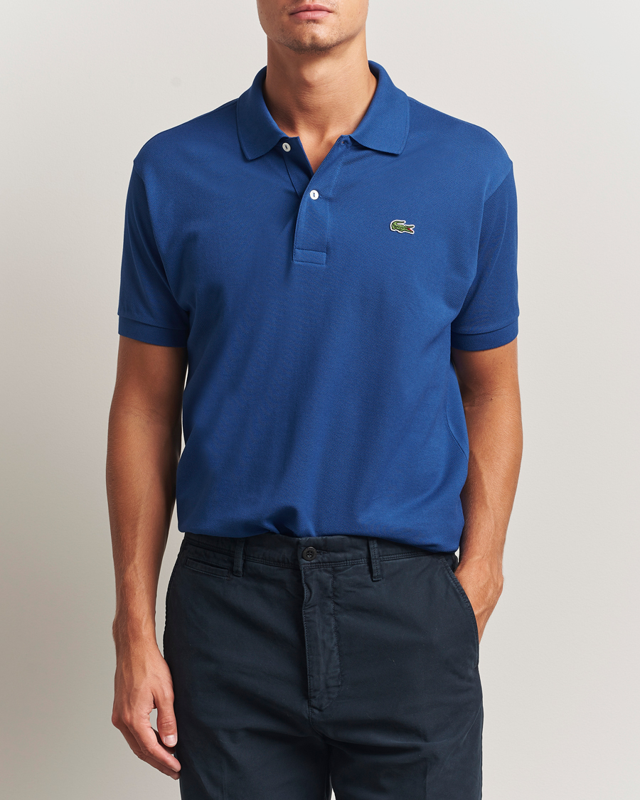 Herre | Pikéer | Lacoste | Original Polo Piké France Blue