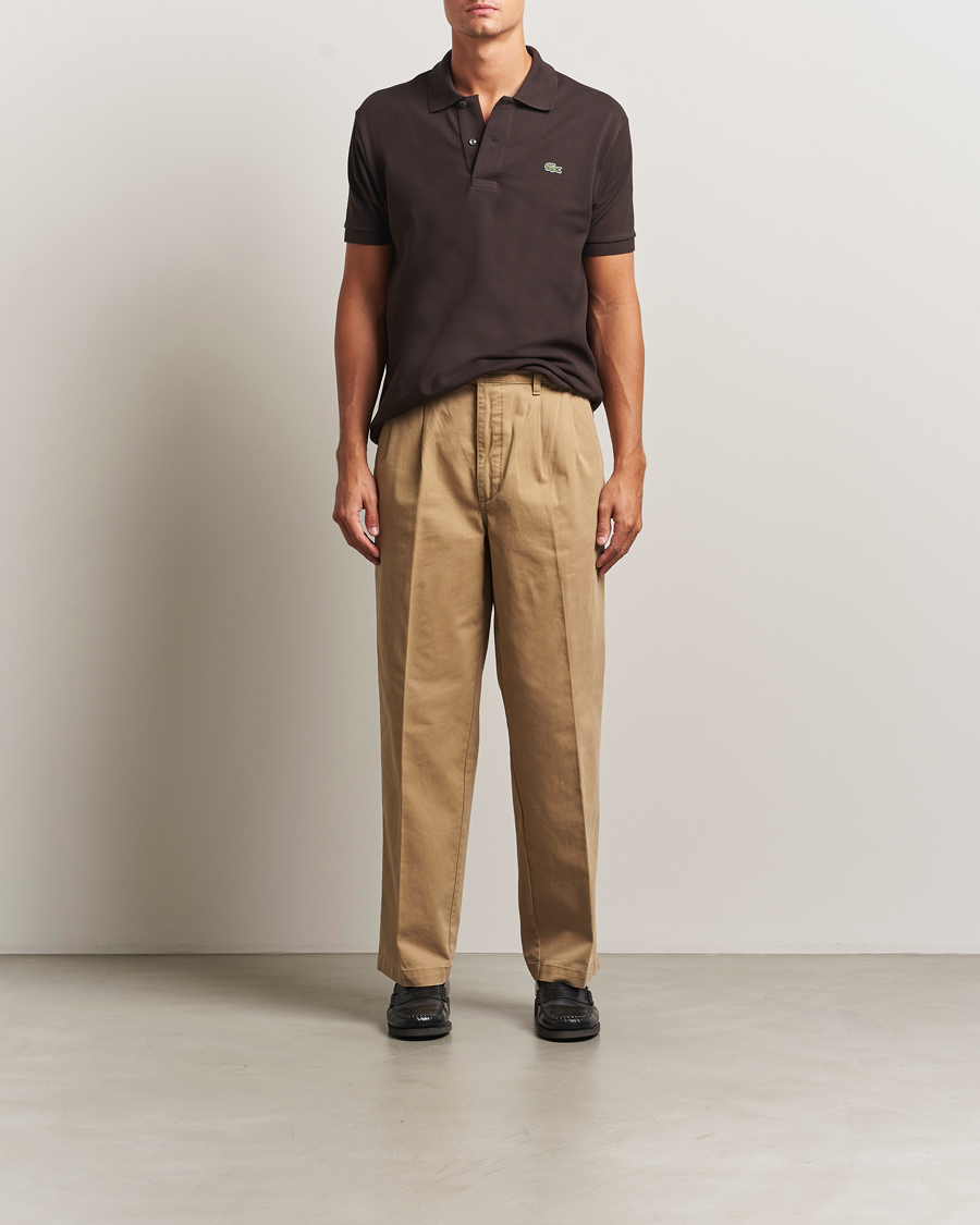 Herre | Pikéer | Lacoste | Original Polo Piké Porto Brown