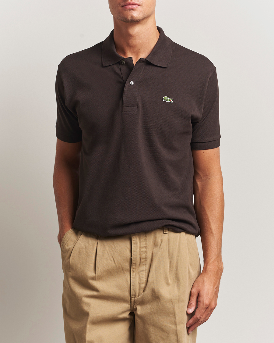 Herre | Pikéer | Lacoste | Original Polo Piké Porto Brown