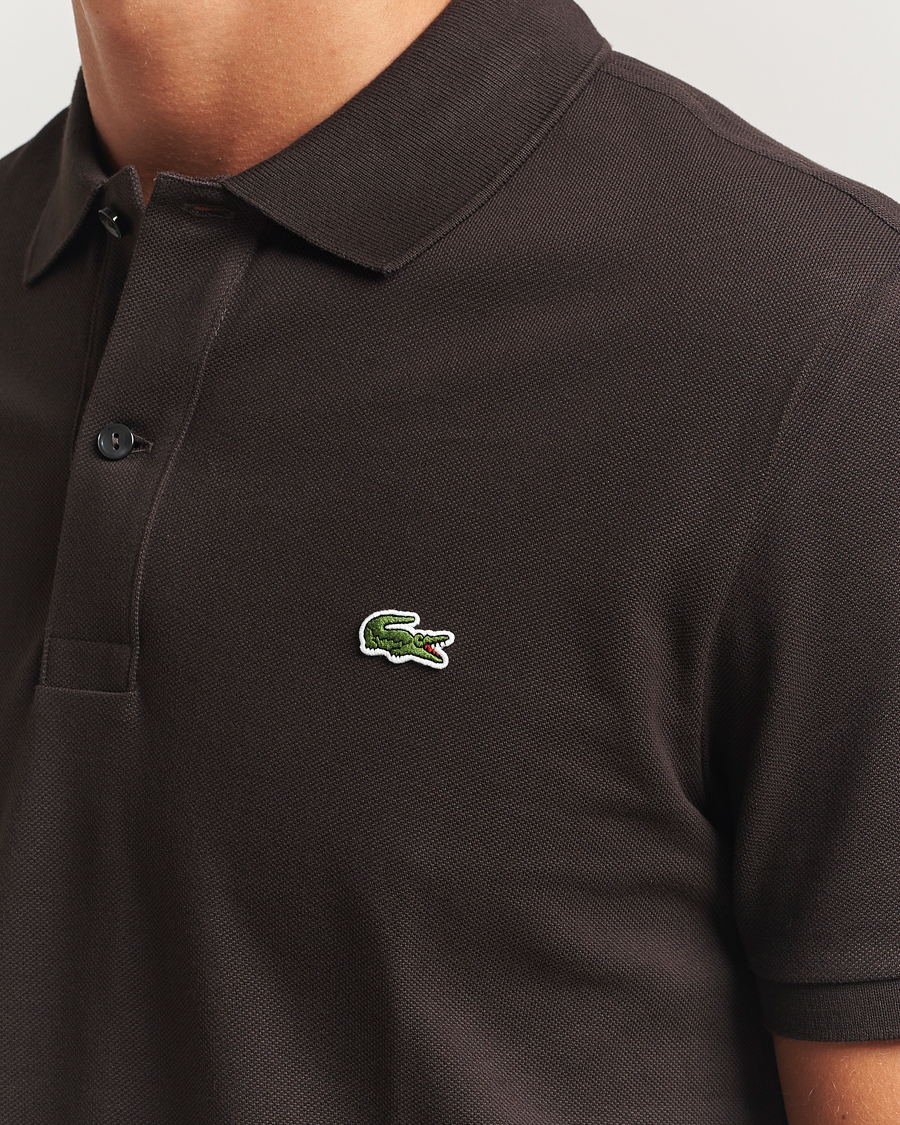 Herre | Pikéer | Lacoste | Slim Fit Polo Piké Porto Brown