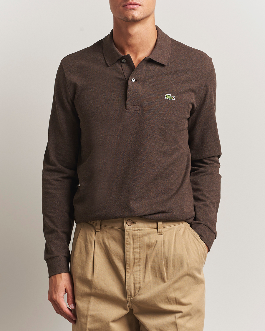 Herre | Pikéer | Lacoste | Original Long Sleeve Polo Piké Tanin Chine