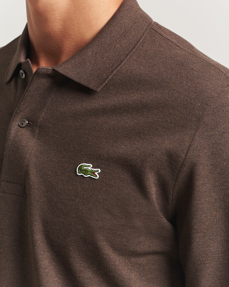 Herre | Pikéer | Lacoste | Original Long Sleeve Polo Piké Tanin Chine