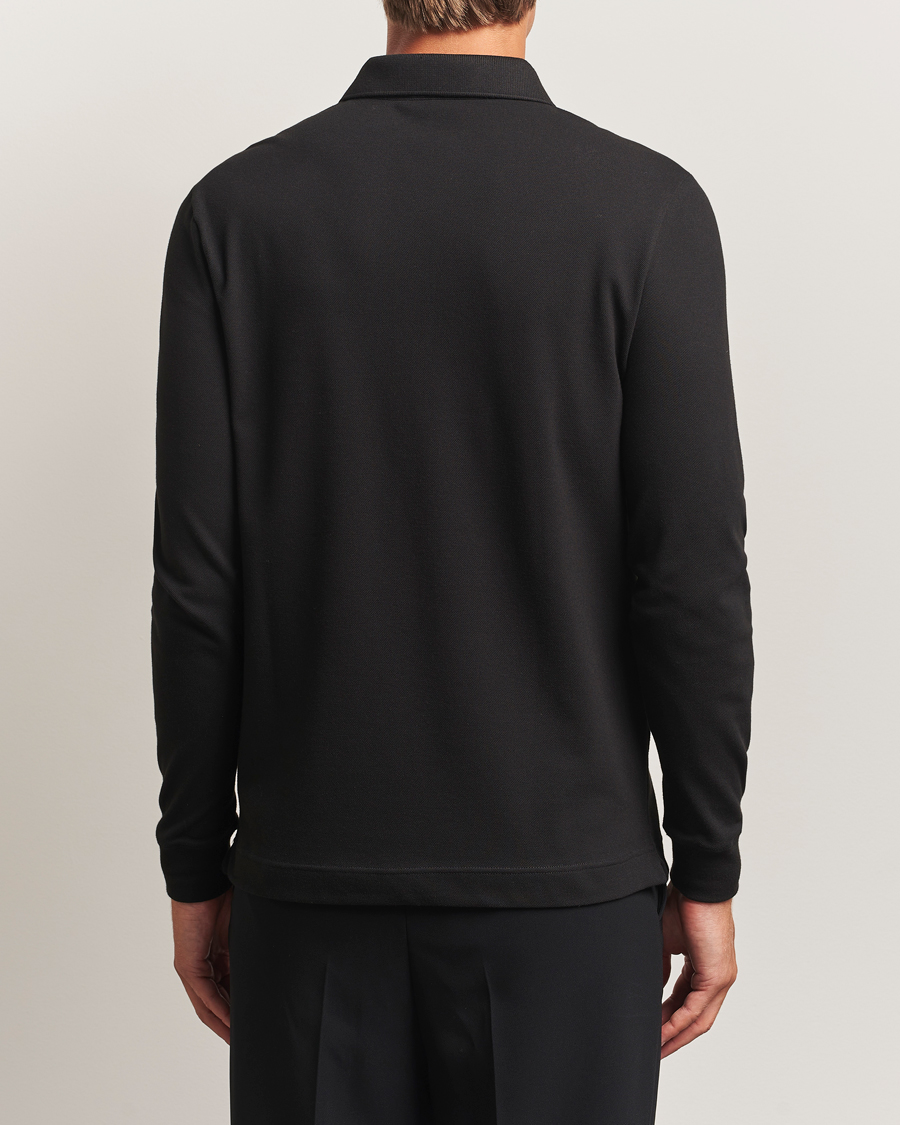 Herre | Pikéer | Lacoste | Paris Long Sleeve Polo Piké Black