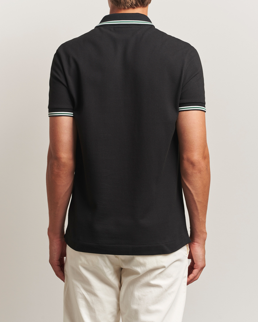 Herre | Pikéer | Lacoste | Original Stripe Collar Polo Piké Black