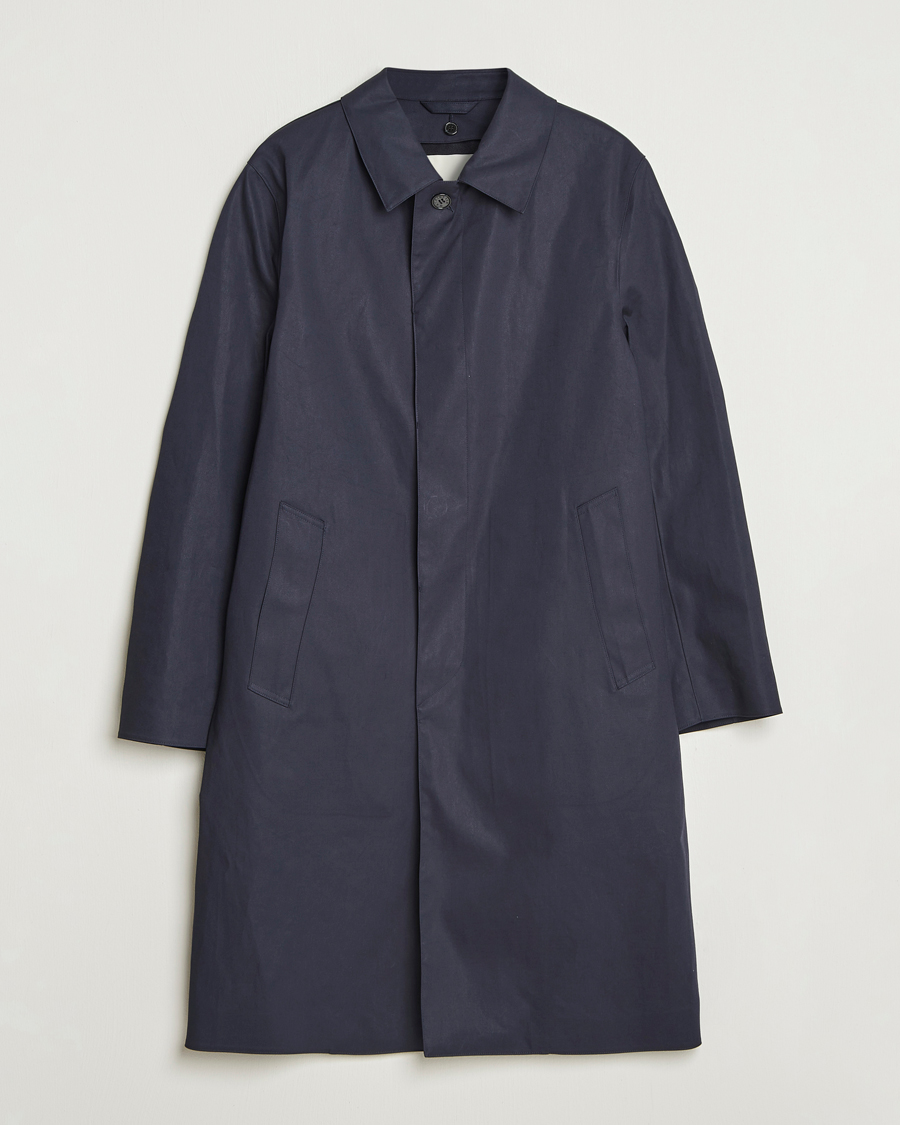 Herre | Jakker | Mackintosh | Dunkeld Car Coat Navy