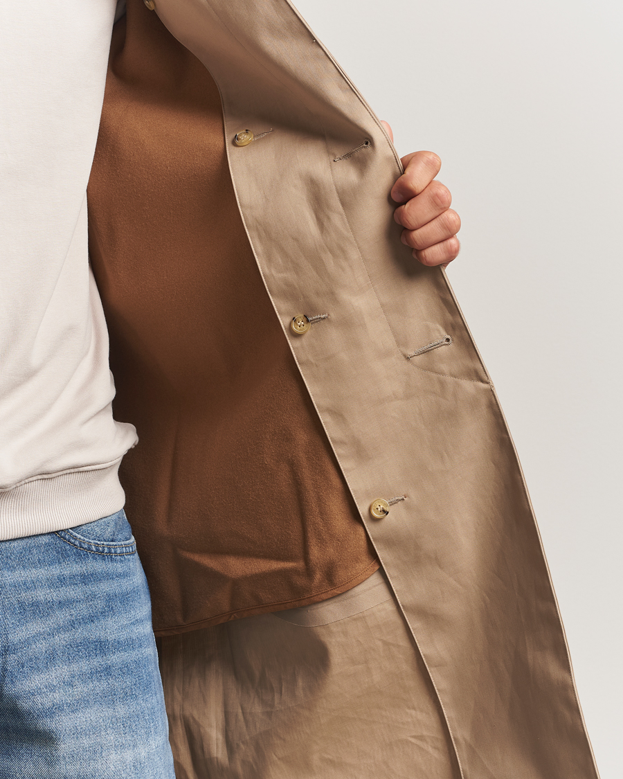 Herre | Jakker | Mackintosh | Dunkeld Car Coat Fawn