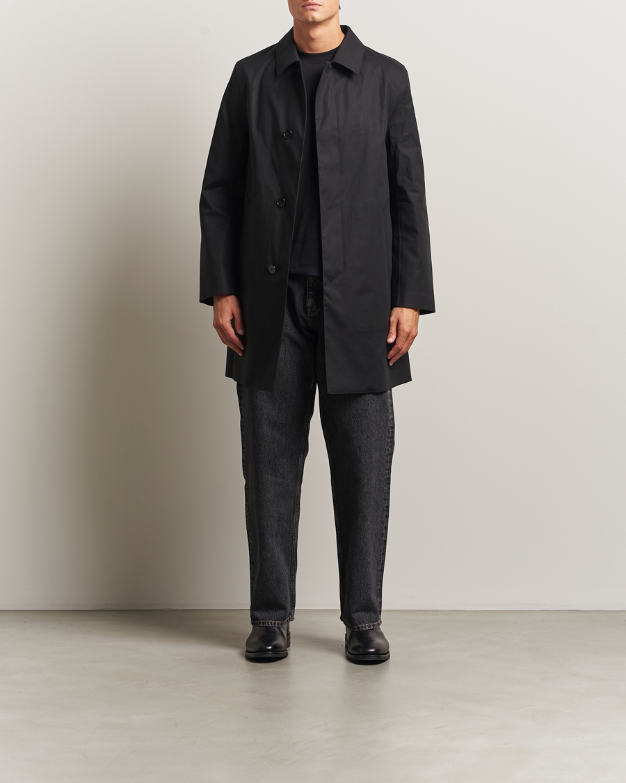 Herre | Jakker | Mackintosh | Dunoon Car Coat Black