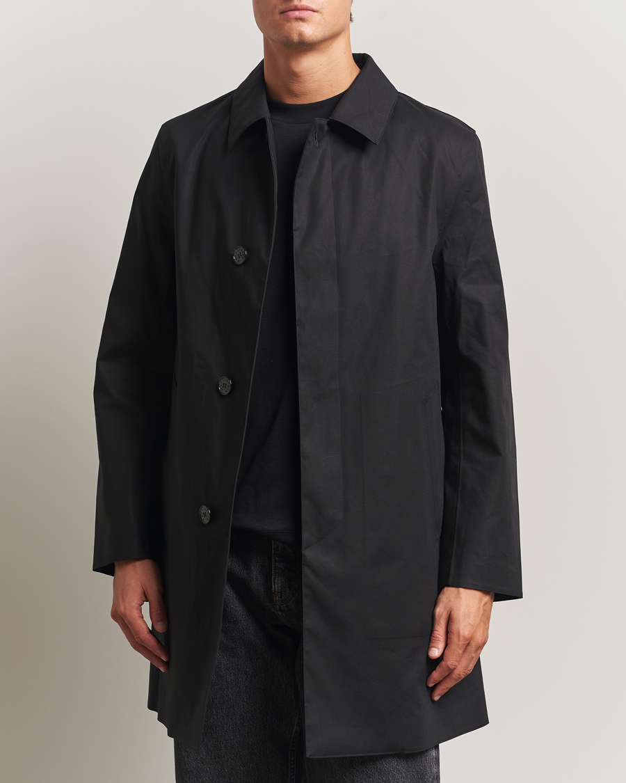 Herre | Jakker | Mackintosh | Dunoon Car Coat Black