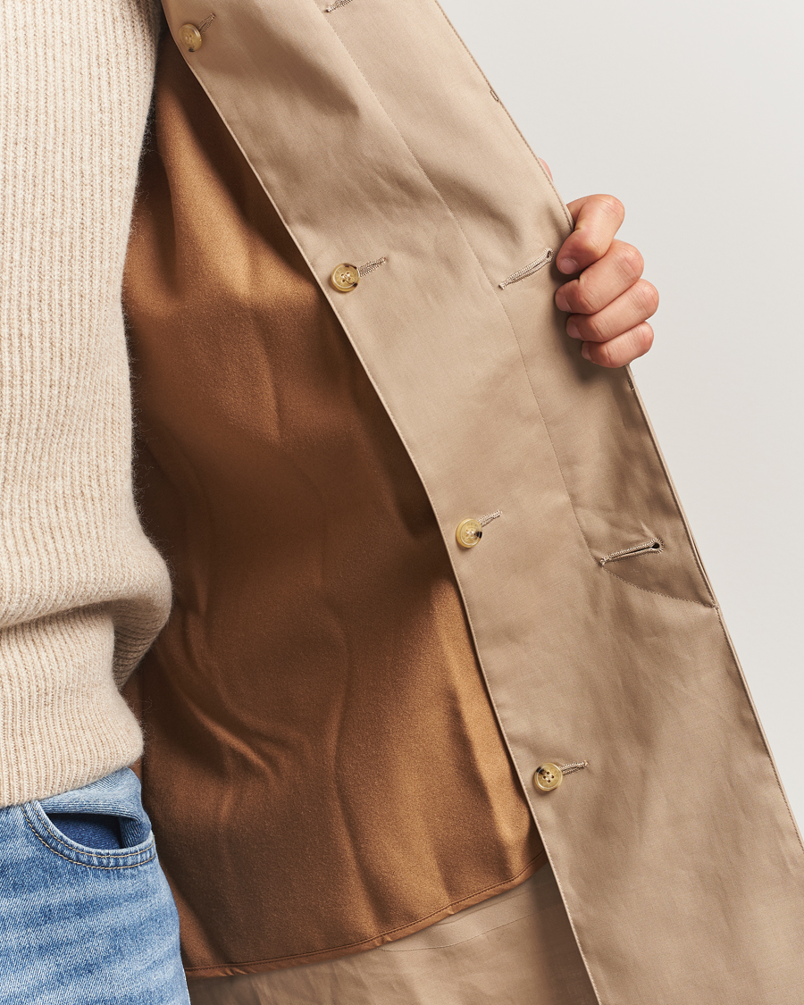 Herre | Jakker | Mackintosh | Dunoon Car Coat Fawn