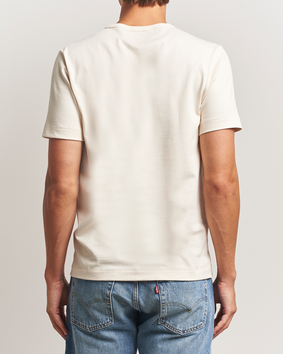 Herre | T-Shirts | Merz b. Schwanen | Classic Fit Sturdy T-Shirt Nature