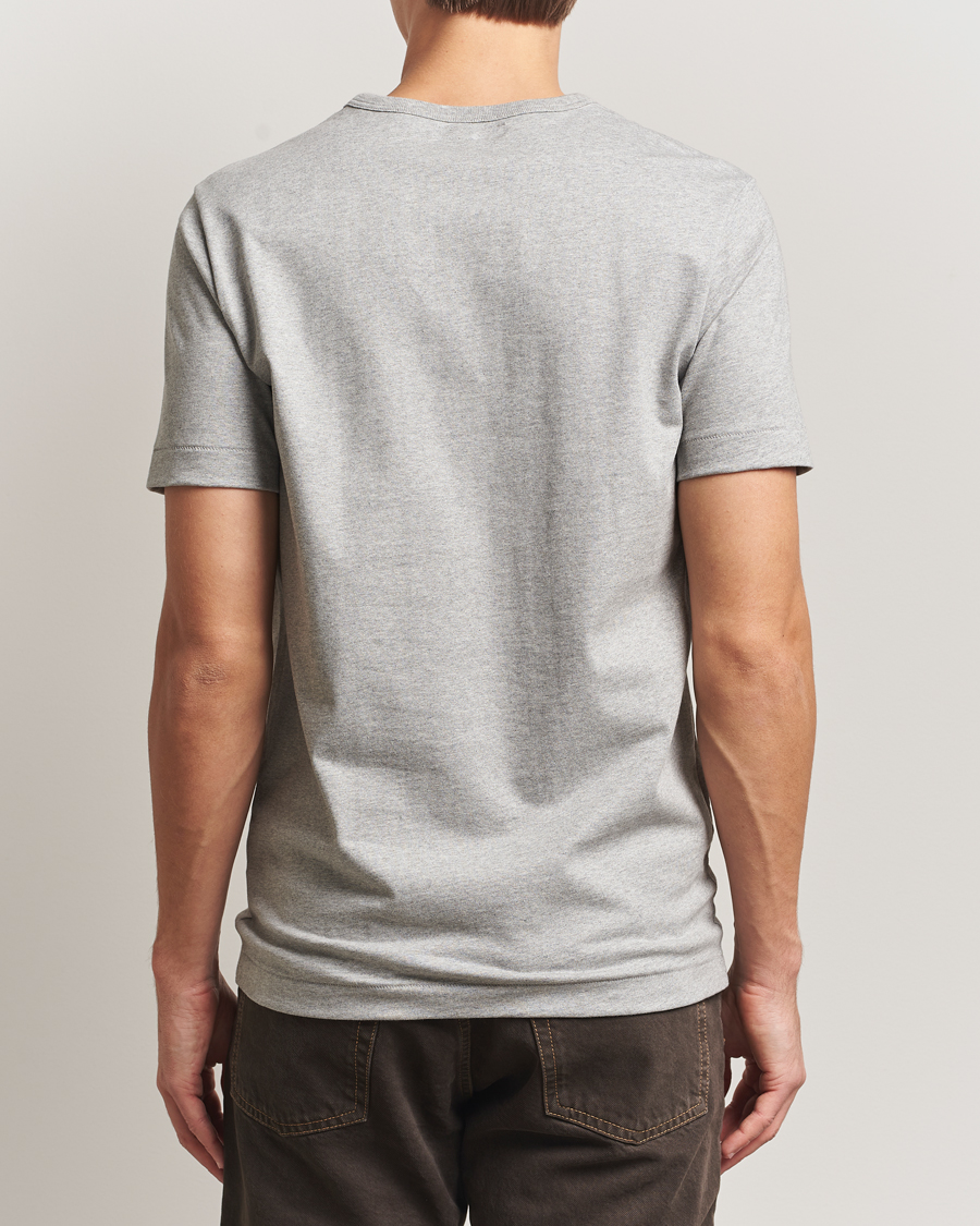 Herre | T-Shirts | Merz b. Schwanen | Classic Fit Sturdy T-Shirt Grey Melange
