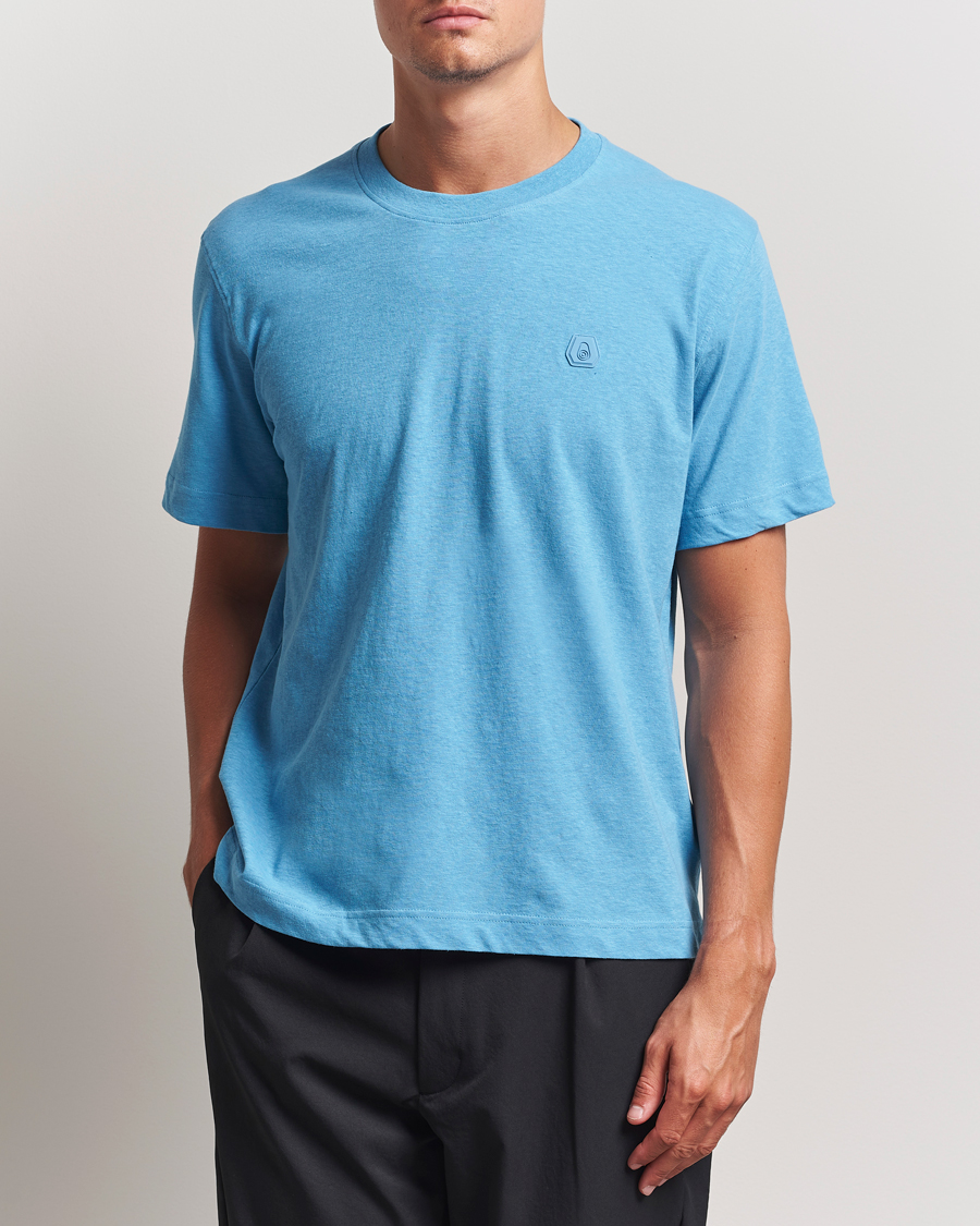 Herre | T-Shirts | Sail Racing | Tornado Crew Neck T-Shirt Lake Blue