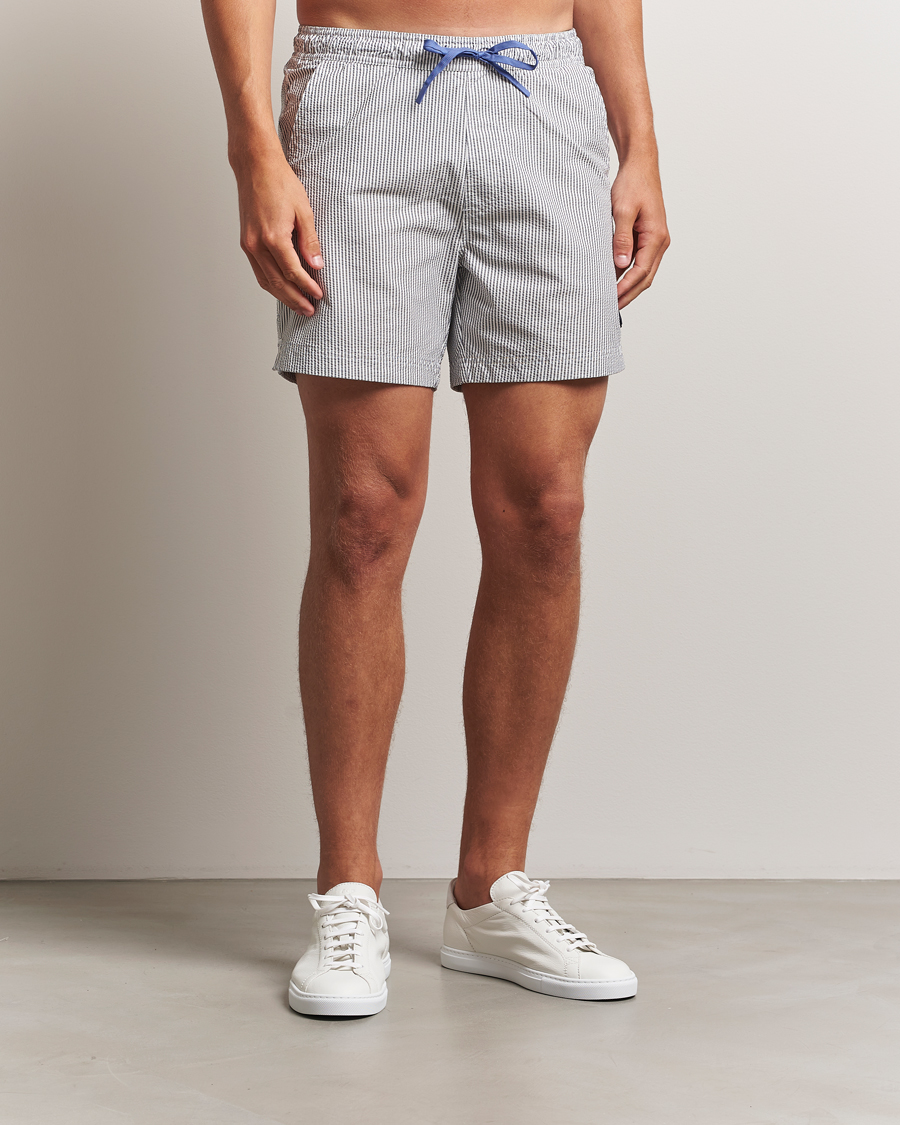 Herre | Badeshorts | Sail Racing | Tornado Striped Swimshorts Navy/White