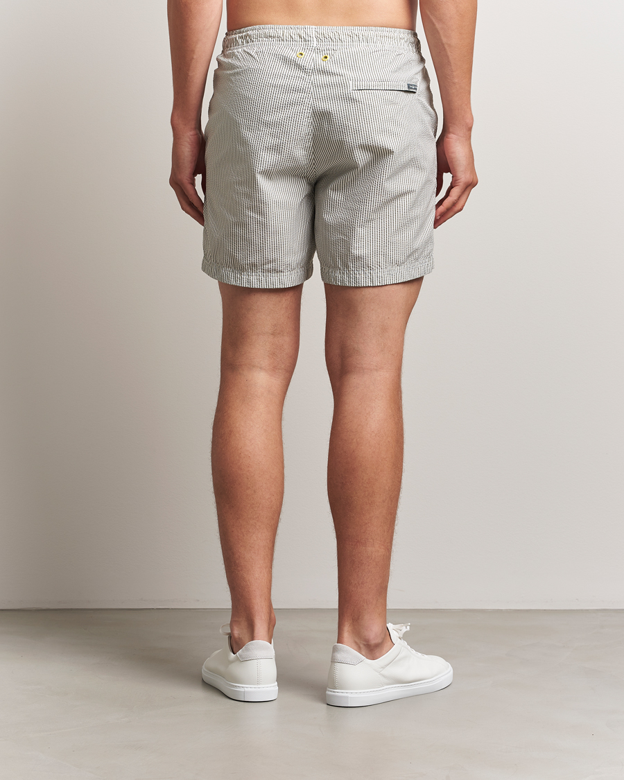 Herre | Badeshorts | Sail Racing | Tornado Striped Swimshorts Green/White